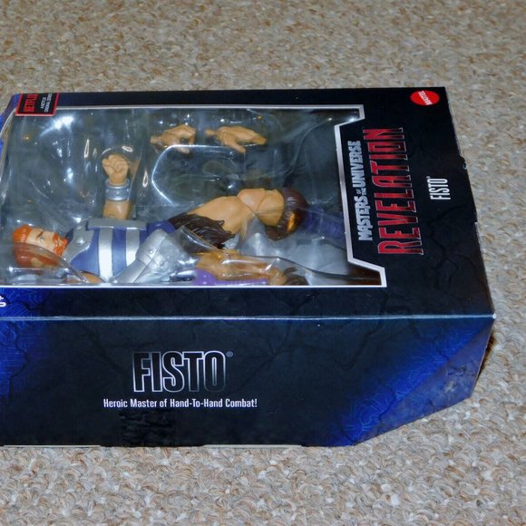 2021 Mattel Masters of the Universe Revelation 7" Masterverse Fisto MIB New - Picture 4 of 10